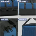thumbnail image 5 of New Square Tool Bag with 30% More Capacity Waterproof Multi Pockets Tool Organizer Tool Pouch for Electrician Tools, 5 of 7