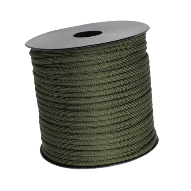 braveheart Paracorde de Camping Multifonction 4 mm Cordon de Parachute pour Voyage Survie Randonnée Vert 50 m