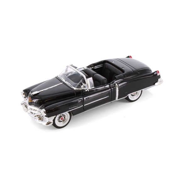 1953 Cadillac Eldorado Convertible, Black - Welly 22414C/4D - 1/24 Scale Diecast Model Toy Car (Brand New but NO BOX)