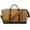 Khaki, variant on S-ZONE Duffle Bag for Travel Canvas Duffel Bag Carry on Weekender Bag for Men