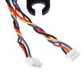 thumbnail image 4 of Ventilador de refrigeración, enfriador de ordenador portátil, conector de 4 pines para HP Eliteone 800 705 G1 todo en uno PC 733489-001 Mf80201v1-c010-s9a, negro Feliz Sencillez, 4 of 5