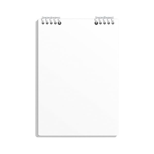 Libreta de hojas sueltas, práctica para tomar notas, perfecta para diarios.
