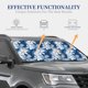 thumbnail image 4 of Balery Flower Parasol para parabrisas de coche de 2 piezas | Parasol plegable para parabrisas delantero de coche para la mayoría de sedanes-Large, 4 of 6