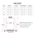 thumbnail image 4 of Koi Fish Vintage Japanese Women's Turtleneck Sweater Long Sleeve Ribbed Fitted Turtle Neck Casual Fall Winter Collection Top XL, 4 of 4
