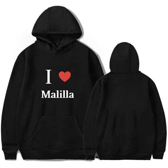 El Malilla Hoodie Merch Women/Men Long Sleeve Sweatshirts Fashion Hooded Pullover Streetwear Top