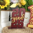 thumbnail image 5 of 2025 Graduation Table Decorations Wooden Letter Congrats Grad Table Centerpiece Sign Class of 2025 Table Toppers for High School College Graduation Party Decorations Supplies ﻿, 5 of 9