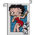thumbnail image 1 of Betty Boop (2) -bandera de jardín temática. Regalo perfecto para fans, amigos y familiares, ideal para actividades al aire libre y decoración de fiestas.28CM*45CM, 1 of 5