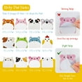 thumbnail image 2 of allydrew Cute Talking Cartoon Animals Sticky Notes, Adhesive Memo Notepads for Home, Office, Work (Set of 12), 2 of 6