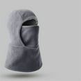 thumbnail image 5 of 3-in-1 Balaclava Ski Mask, Winter Face Mask with Neck Gaiter, Windproof Thermal Hood, Cold Weather Face Cover, Skiing Snowboarding Mask, Cycling Outdoor Sports Mask - Grey, 5 of 6