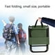 thumbnail image 4 of Teissuly Clearance Fishing Chair With Storage Bag ,Outdoor Folding Chair Compact Fishing Stool Portable Camping Stool Backpack Chair With Oxford Cloth For Beach/Outing /Family(Green, ) Teissuly WER2023081600436, 4 of 8
