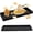 Black, variant on PULLIMORE Silicone Bathroom Tray Countertop Organizer, Kitchen Sink Soap Holder