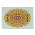 thumbnail image 1 of Rainbow Mandala Cutting Board, Warm Colored South Floral Design Oriental Eastern Pattern, Decorative Tempered Glass Cutting and Serving Board, in 3 Sizes, by Ambesonne, 1 of 2