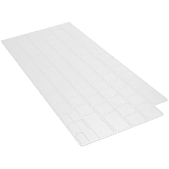 unbranded Keyboard Membrane Transparent Silicone 15.3 Inches Stickers Laptop Keyboards Laptops