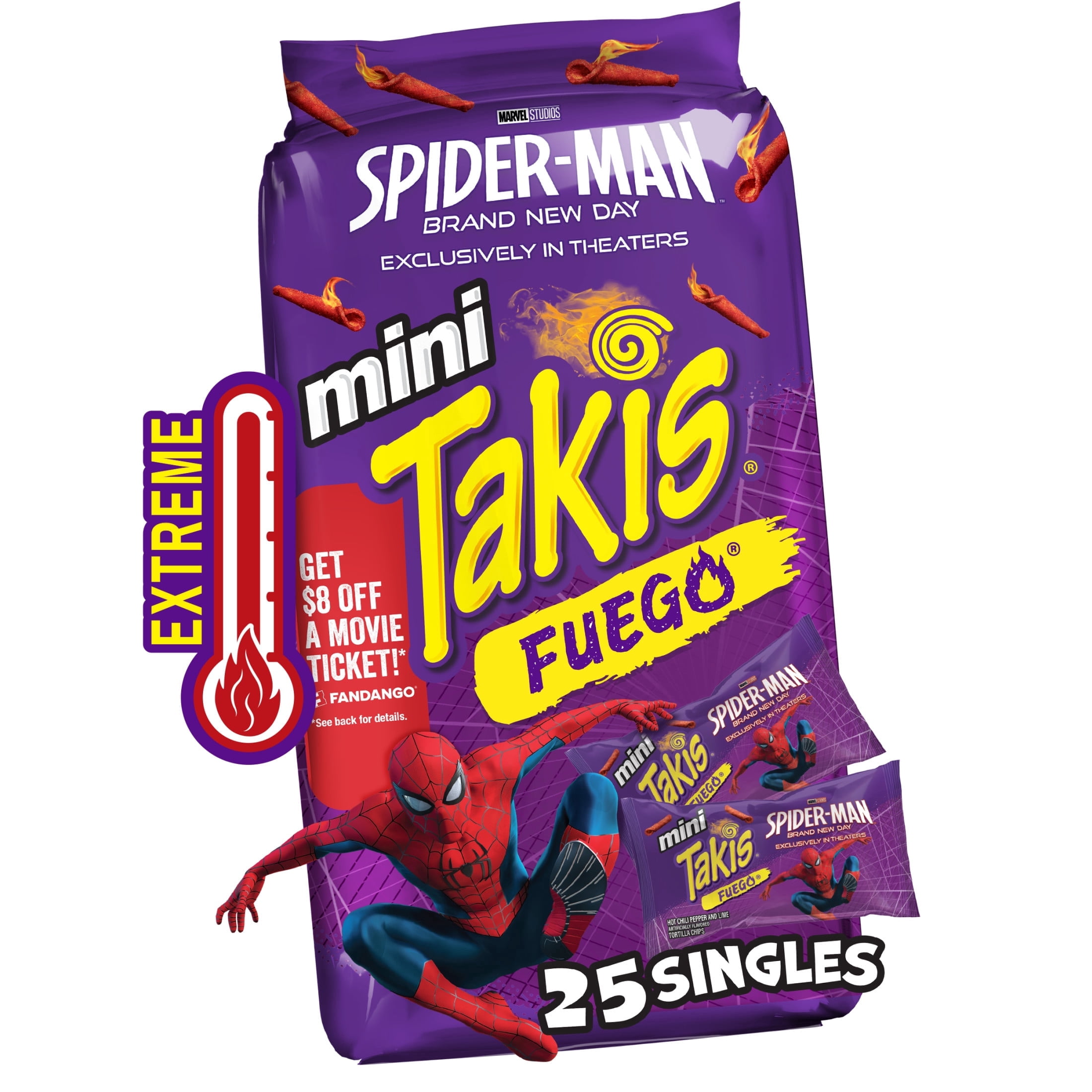 Takis Mini Zombie Rolled Tortilla Chips, Habanero and Cucumber