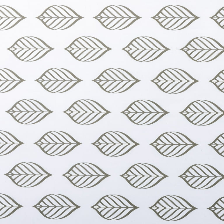 EasyLiner® Adhesive Prints Shelf Liner - Gray Quatrefoil, 20 in. x 15 ft.