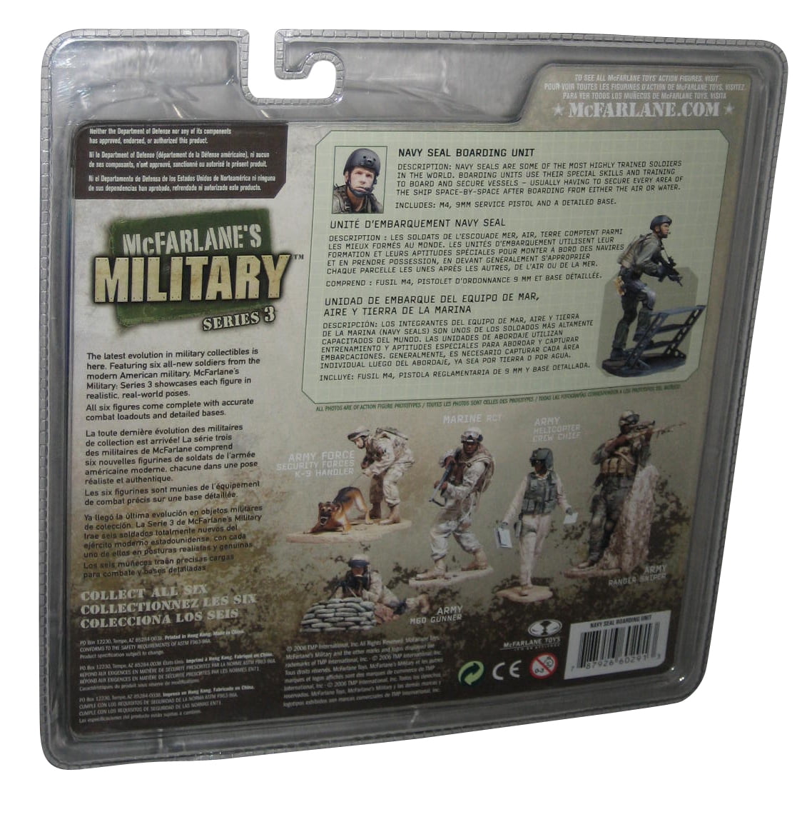 McFarlane Toys Military Series 3 Navy Seal African American (2006