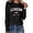 Black, variant on Tank Tops for Women Flag Printedfashion Soft Basic Tees for Girls,Black,XL