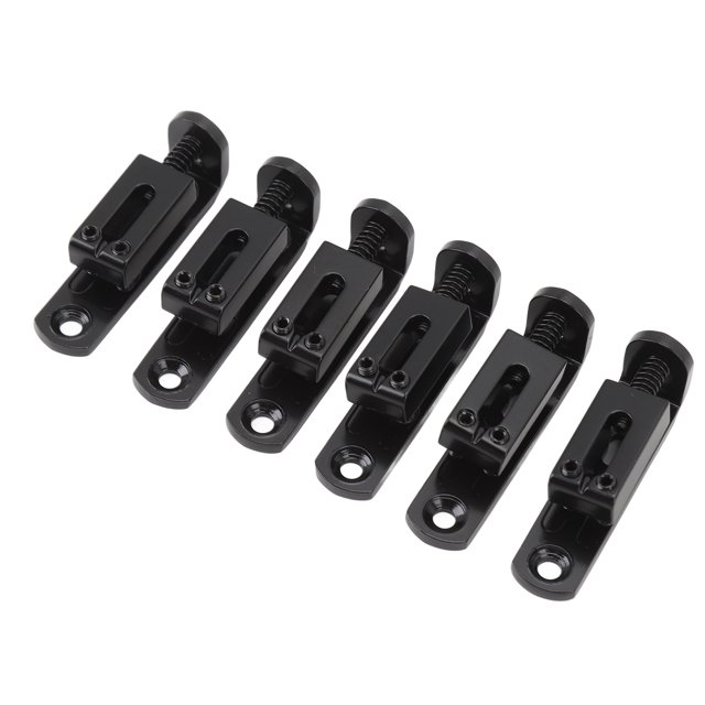 Zinc Alloy Guitar Bridge Saddle Split Type 6PCS Electric Guitar Replacement for Tele Telecaster