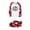 Red-Dad, variant on Odeerbi Christmas Pajamas for Family Holiday Long Sleeve Family Christmas Pajamas Matching Sets Dad Casual Printed Top with Bottom Outfits Home Wear Sleepwear Family Matching PJs Set Red