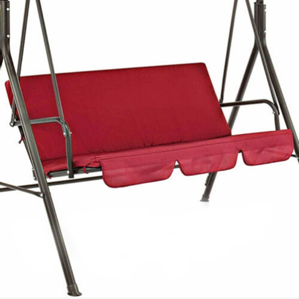 Newest Upgraded Outdoor Garden Courtyard Swing Seat Cover Waterproof Suspension Swing Chair Cover Garden Yard Chair Cushion red Walmart