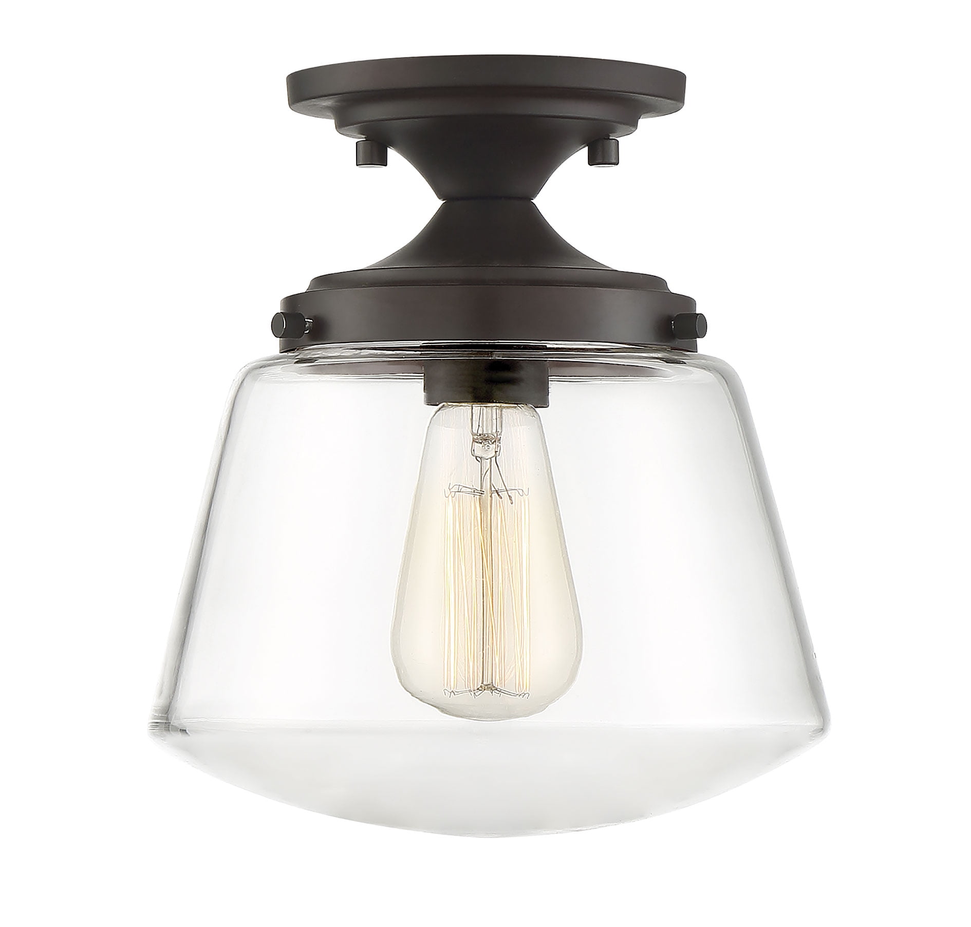 Semi-Flush Mount Pendant Ceiling Light 
