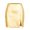 Gold, variant on Women Split Leather Skirt High Waist Zipper Skirt Cover Skirt Maternity Pencil Skirt S