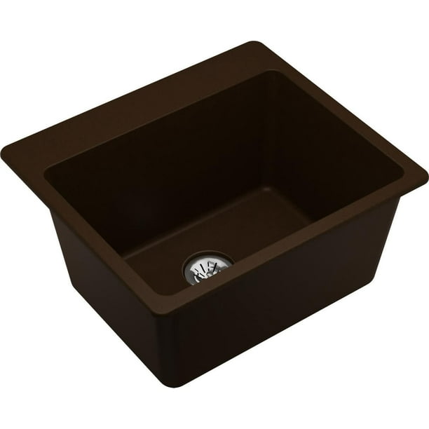 Elkay Elg252212pd Quartz Classic 25" Drop In Single Basin Quartz