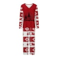 thumbnail image 4 of Xihbxyly Christmas Pajamas for Women, Women's Christmas Printed Pajama Set for Daily Home Wear Two-Piece Pajama Set with Pocket, 4 of 4