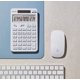 thumbnail image 4 of Calculadora UNIIONE de escritorio de 14 dígitos, blanca con pantalla LCD brillante, 4 of 7