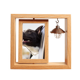 thumbnail image 1 of Perro negro animal foto foto Marco giratorio de madera 4x6, 1 of 3