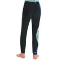 thumbnail image 3 of vastwit Kids Leggings Pants for Girls Print Stretchy Skating Casual Yoga Sport Long Pants Sportswear Black&Blue 10, 3 of 7