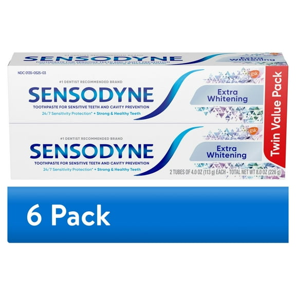 Sensodyne Extra Whitening Sensitive Toothpaste, 4 oz