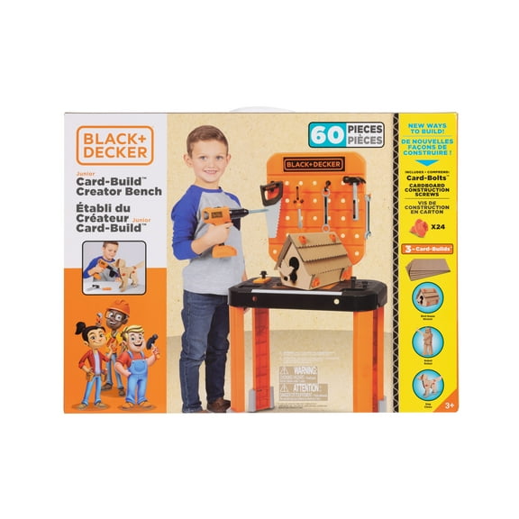 Black & Decker Card Builds Creator Bench with Drill