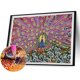 thumbnail image 1 of Cuadros Decorativos Kit de pintura de diamante abierto pavo real forma especial parcial taladro DIY (up277) Ehuebsd embutido en tela, 1 of 1