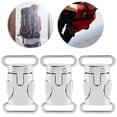 thumbnail image 6 of 3-Pack Metal Umbrella Rope Fixing Buckle for Hiking Backpack Belts - Outdoor Accessories, 6 of 8