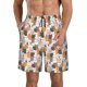 thumbnail image 1 of Fotbe Cute Cats Trajes de Baño Estampados para Hombre, Shorts de Verano de Secado Rápido, Ropa de Playa, Bañadores-Large, 1 of 6