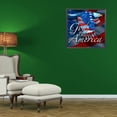 thumbnail image 4 of Cuadros Decorativos Kit de pintura de diamantes 5D, cuadro de mosaico artesanal DIY con taladro redondo completo de águila americana Ndcxsfigh Nuevos Originales, 4 of 8