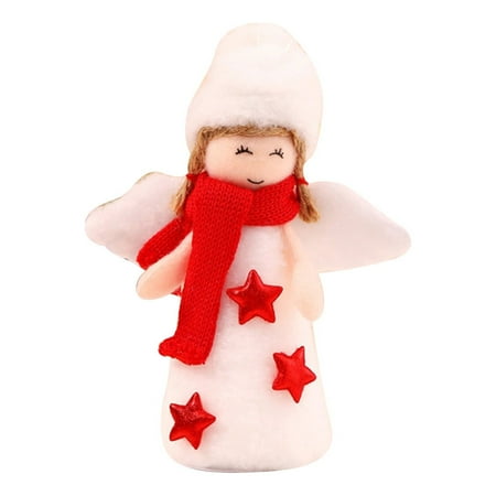 

Christmas Tree Angel Old Man Pendant Fabric Pendant Christmas Tree Ornaments Christmas Home Decorations Beaded Curtain Christmas Clearance