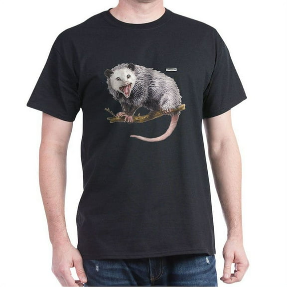 CafePress - Opossum Possum Animal White T Shirt - Men's Classic Graphic Cotton T-Shirt
