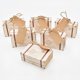 thumbnail image 4 of 10/20 piezas de caja de viaje para dulces, cajas de regalo de papel Kraft, suministros de decoración para fiestas de cumpleaños y bodas, embalaje para regalos de Navidad, 4 of 5