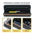 thumbnail image 5 of Vacuum Sealer Machine Lychee Food Saver Sealer Vacuum Packing Machine 6 IN 1 Powerful Vacuum Air Sealing System for Sous Vide and Food Storage with 20 Vacuum Sealer Bags, Dry & Moist Food Modes, Black, 5 of 7