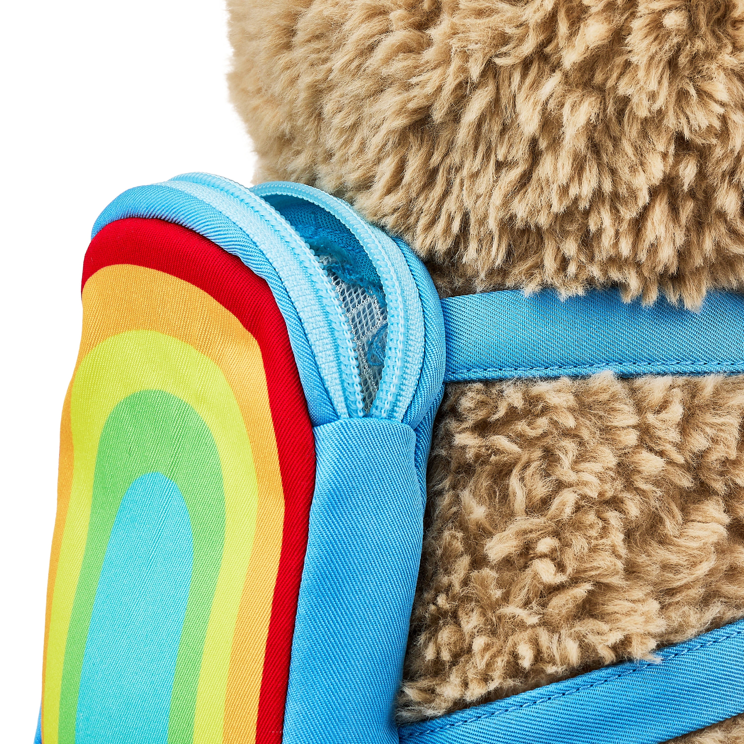 Way To Celebrate Capybara Plush Toy with Backpack, Brown, 10 in