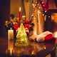 thumbnail image 4 of Decoraciones navideñas, adornos navideños, regalos navideños, decoraciones navideñas, árboles de Navidad brillantes, luces nocturnas de cristal, decoraciones de escritorio, luces ambientales LED, acrí, 4 of 4
