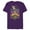 Purple, variant on Disney Aladdin Jasmine Magic Carpet Ride 30th Anniversary - Short Sleeve Blended T-Shirt for Adults - Customized-Dark Heather