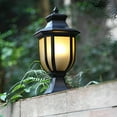 thumbnail image 4 of enqiretly Lampe de Poteau Rétro Minimaliste Étanche en Aluminium Style Européen, 4 of 9