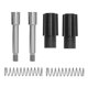 thumbnail image 1 of Trident Screw Set Stainless Steel Trident Screw Set for TELEFUNKEN for ABE and 4.0mm Thread Diameter Tape Recorder, 1 of 5