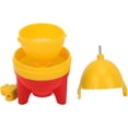 thumbnail image 3 of ABCISI Egg Spinner, Golden Egg Machine, Hand Powered Egg White and Yolk Spin Mixer, Portable Manual Shaker & Spinner, Egg Homogenizer Egg Scrambler, Duck Shape Pull Rope (Red), 3 of 16