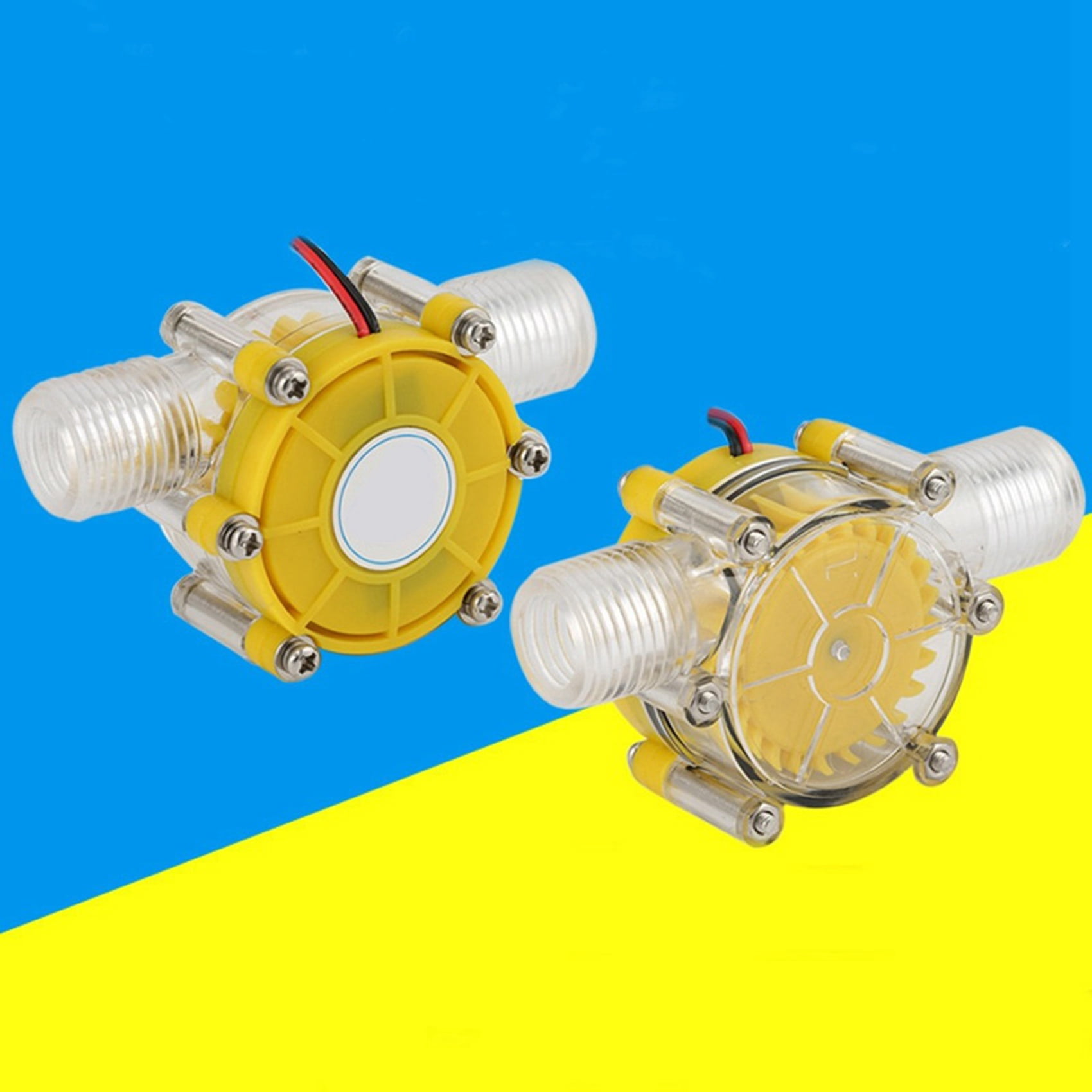 4X 10W Water Flow Pump Mini Hydro Generator Turbine Flow Hydraulic Conversion 12V,4 * Generator