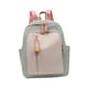 thumbnail image 4 of Mochila para niñas, moderna, de nailon resistente, con correas de hombro ajustables, ideal para el día a día. Gris, 4 of 7