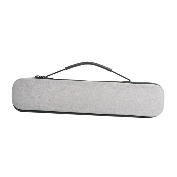 Bolsa de pesca rígida de EVA, resistente, de gran capacidad, multifuncional, gris, con cremallera, a prueba de golpes, portátil, para accesorios de